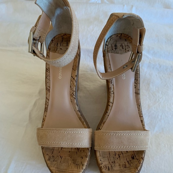 🌸🌺Tony Bianca Cork Wedge Sandals🌺🌸 - Picture 2 of 3